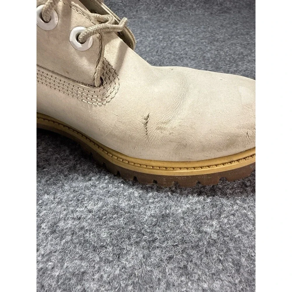 Timberland A180L 6-Inch Premium Boots–Men’s 9.5M–Fair Condition (Tongue Damage)